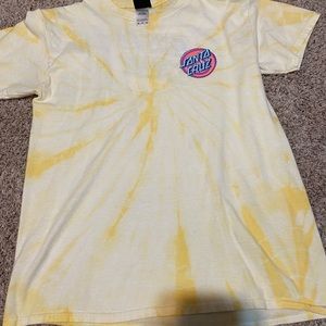 santa cruz tie die tee